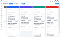 Repair Order - Light Mode - Closed Sidebar